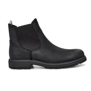 Ugg Men's Biltmore Chelsea Boots Black Leather Size 12